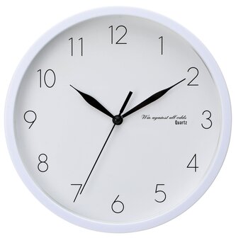 Nástěnné hodiny ETT bílá O 20 cm Mybesthome