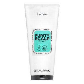 Kemon Purity Scalp Clay čisticí kúra na vlasy pro rychle se mastící vlasy 200 ml