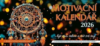 Motivační kalendář 2026 - stolní kalendář Motivační kalendář 2026 - stolní kalendář