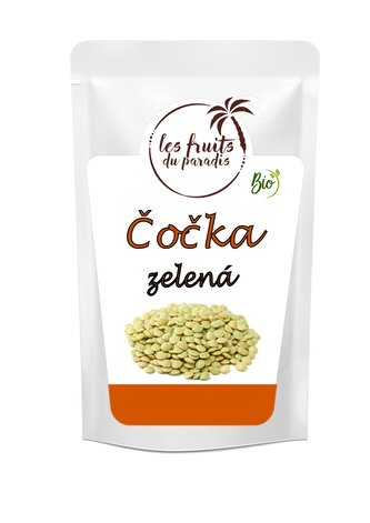 Čočka zelená BIO 1 kg LES FRUITS DU PARADIS Čočka zelená BIO 1 kg LES FRUITS DU PARADIS