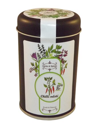 Chilli mleté BIO 70 g LES FRUITS DU PARADIS