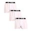 3PACK pánské trenky Styx sportovní guma bílé (3B1061) M