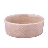 Keramická miska Zig Zag 12cm písková 0,34l
