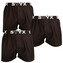 3PACK pánské trenky Styx sportovní guma černé (3B960) XXL