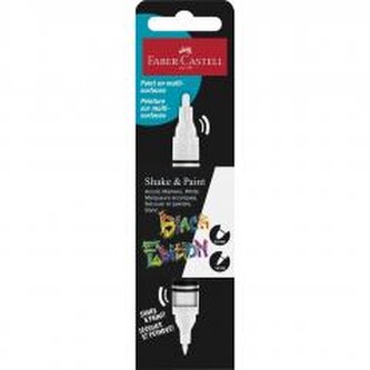 Marker akrylowy Black Edition biały FABER-CASTELL