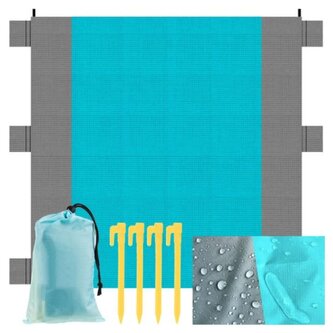 TRIZAND Plážová, pikniková deka 208 x 208 cm TRIZAND Plážová, pikniková deka 208 x 208 cm