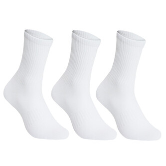 3PACK ponožky Benysøn vysoké bílé (B-6202) S