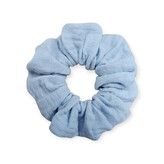 Gumička do vlasů mušelínová Blue; Barva: modrá; Velikost: UNI