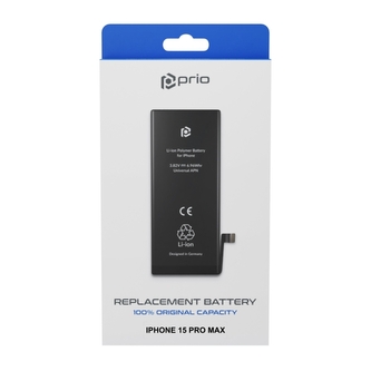 Baterie iPhone 15 PRO MAX 4422mAh Li-ion (Blistr - PRIO)