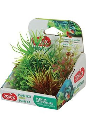 Rostliny akvarijní PLANTKIT 4 sada MINI 4ks Zolux