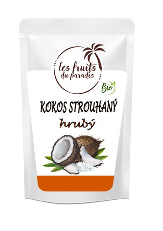 Kokos medium strouhaný BIO 3 kg LES FRUITS DU PARADIS