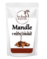 Mandle v mléčné čokoládě 500 g LES FRUITS DU PARADIS