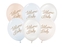 Balonky Welcome Baby – modrý mix, 6 ks, 30 cm
