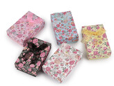 Krabička na šperky 5x8 cm - 12 ks - mix