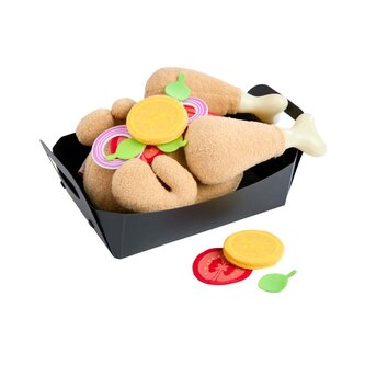 Haba Creative Play Pečené kura v pekáči na suchý zips