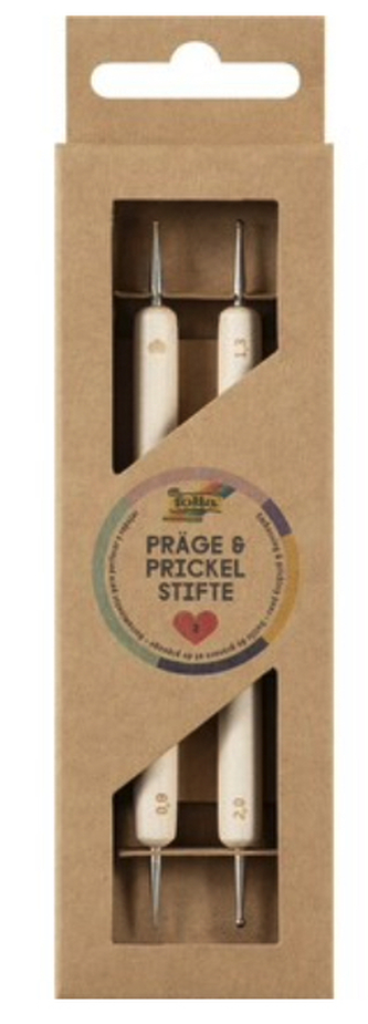 Embossovací jehly - oboustranné