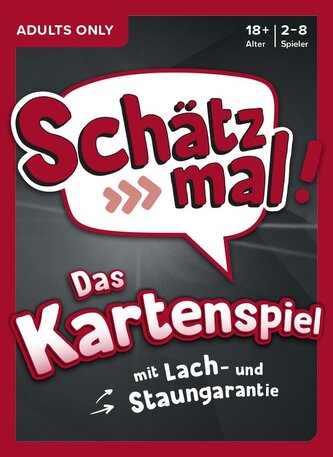 Schätz mal! Das Kartenspiel -  Adults Only Edition