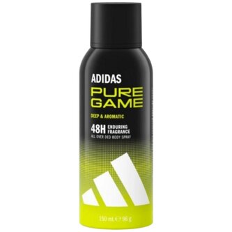 Adidas deodorant sprej pro muže Pure Game Deep & Aromatic 150 ml
