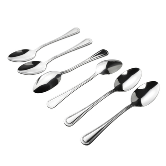 DHALIA DAISY Komplet 6 łyżek do zupy 19cm