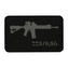 Nášivka se zbraní M-Tac AR-15 223/5,56 - černá-šedá