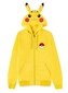 Pánská mikina s kapucí s ušima Pokémon: Pikachu (XL) žlutá bavlna