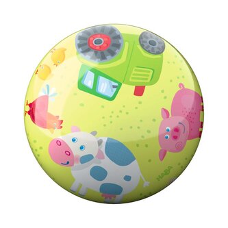 Haba Detská lopta na hranie Farma priemer 22 cm