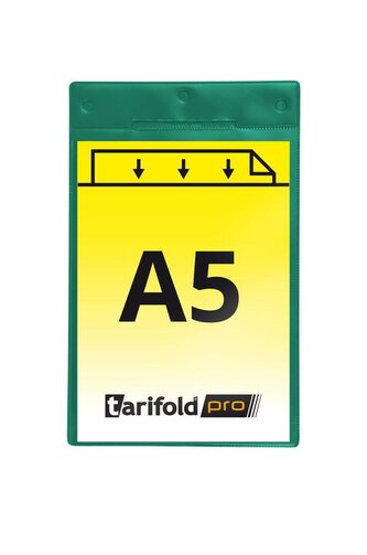 djois magnetická identifikační kapsa A5, zelená, 10 ks