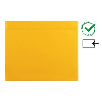 djois identifikační kapsa A4, žlutá, 10 ks