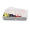 Snackle Box krabička na svačinu 1368 ml - šedá