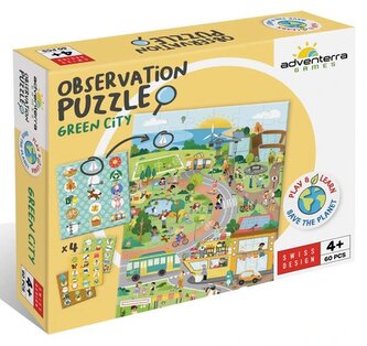 Postřehové puzzle Ekologické město Postřehové puzzle Ekologické město