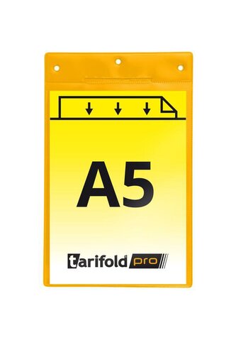 djois identifikační kapsa A5, žlutá, 10 ks