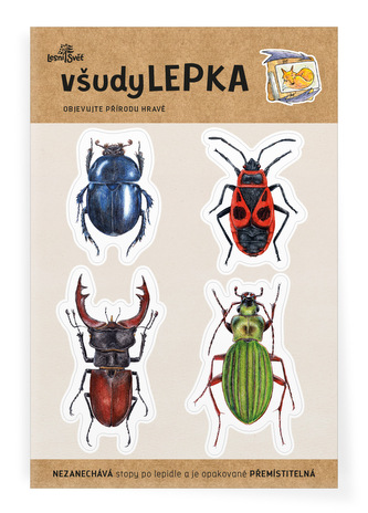 Lesní svět všudyLEPKA vel. 1 -038 - Brouci