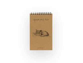 Lesní svět Eko blok z recy papíru S - Liška