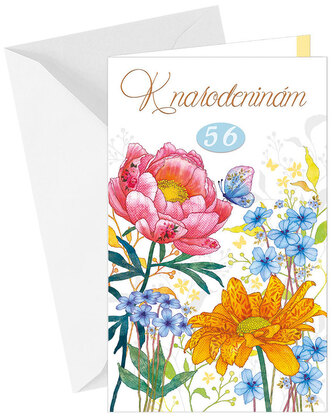 Karta z życzeniami Urodziny 15-6378, Argus