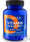 Natios Vitamin D3 & K2 (MenaQ7 MK-7) 2000 IU & 75 mcg 100 kapslí