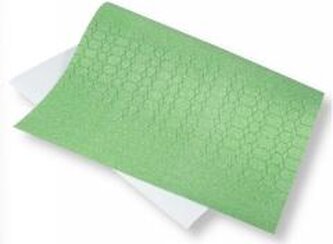 Papier ozdobny brokatowy 140g 40x60cm zielony 5ark