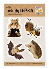 Lesní svět všudyLEPKA vel. 1 -026 - Mix hnědý