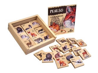 Lesní svět Pexeso klasické - Lesní zvířátka