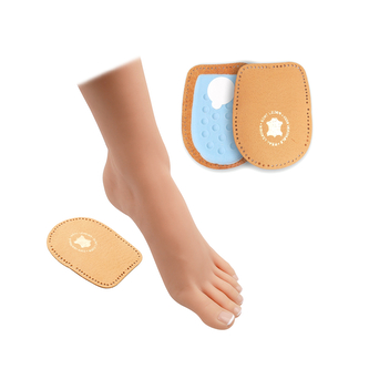 Podpatěnka na patní ostruhu HealMed 1 pár - hnědá, dámské