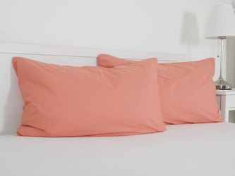 B.E.S. - Petrovice, s.r.o. Povlak na visco polštář bavlna popelín 45x75 cm - rezavá