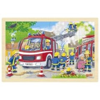 Puzzle Akcja strażacka 24el
