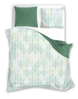 POŚCIEL KPL.140X200+70X90 MILAGRO VERDE 014 SATYNA BAW.