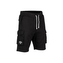 Krátké teplákové kalhoty Mil-Tec Sweat - černé, 3XL