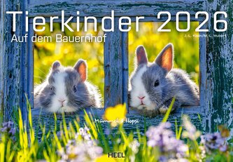 Tierkinder auf dem Bauernhof Kalender 2026