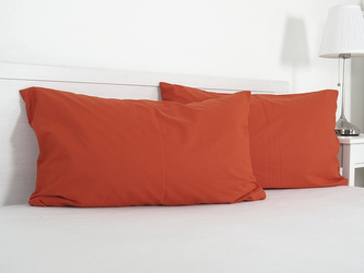 B.E.S. - Petrovice, s.r.o. Povlak na visco polštář bavlna popelín 45x75 cm - cihlová