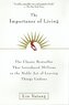 The Importance of Living
