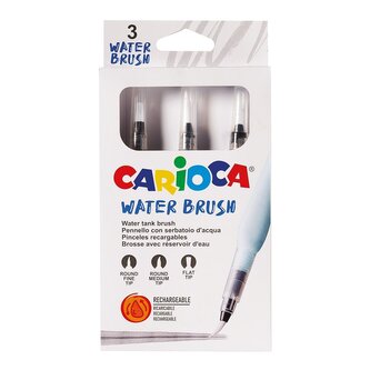 Carioca sada vodních štětců - 3 ks Carioca sada vodních štětců - 3 ks