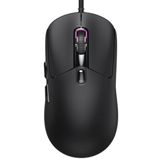 COUGAR herní myš drátová MINOS NEO BLACK, 6 tl., čip PixArt 3327, 6000dpi, 220 IPS, 63g, USB-A, Ultraflex kabel 1.8m