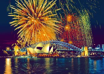RAVENSBURGER Puzzle Sydney Austrálie 1000 dílků