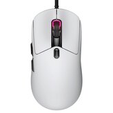 COUGAR herní myš drátová MINOS NEO WHITE, 6 tl., čip PixArt 3327, 6000dpi, 220 IPS, 63g, USB-A, Ultraflex kabel 1.8m